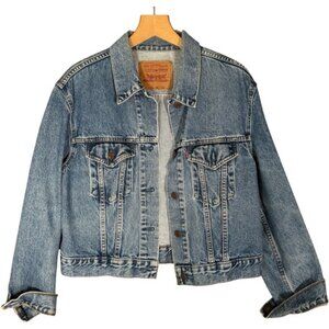 Vintage Levi's Women's Trucker Jacket Cotton 90s L